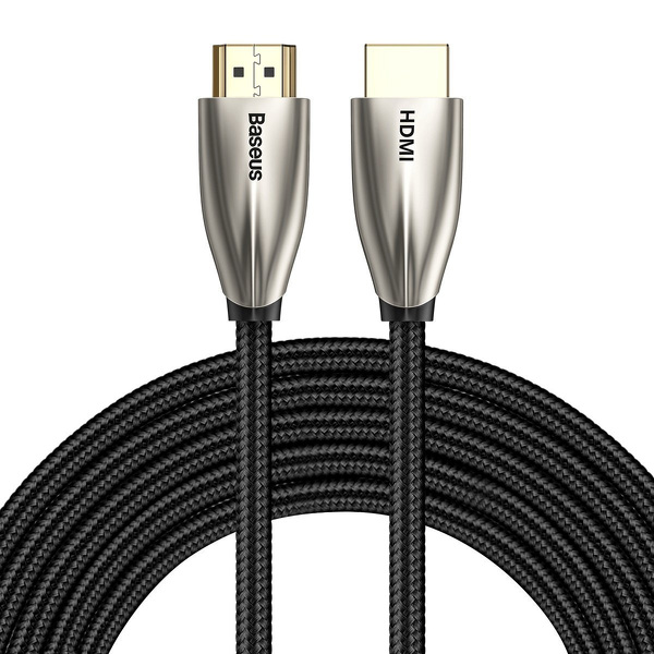 Zdjęcie produktu: Kabel HDMI 2.0 Baseus Horizontal, 4K, 3D, 5m (czarny) (CADSP-D01)