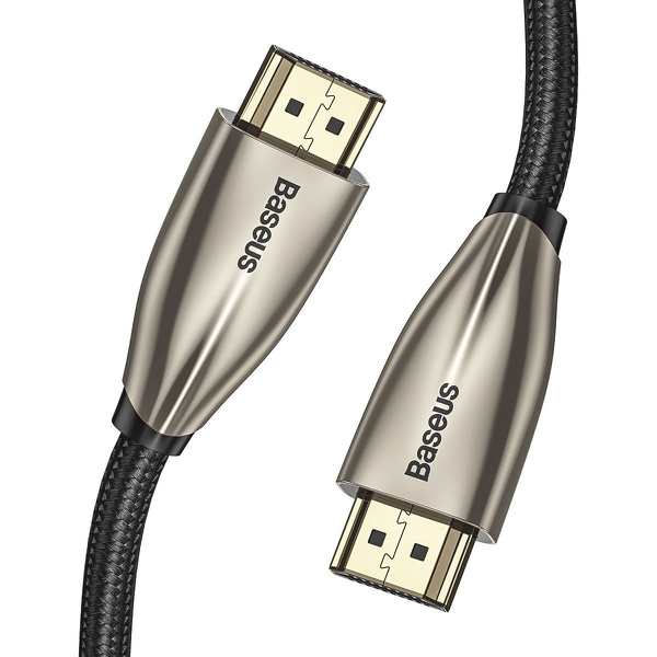Zdjęcie produktu: Kabel HDMI 2.0 Baseus Horizontal, 4K, 3D, 5m (czarny) (CADSP-D01)