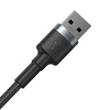 Miniatura zdjęcia: Kabel USB 3.0 A-A Baseus Cafule, 2A, 1m (czarno-szary) (CADKLF-C0G)
