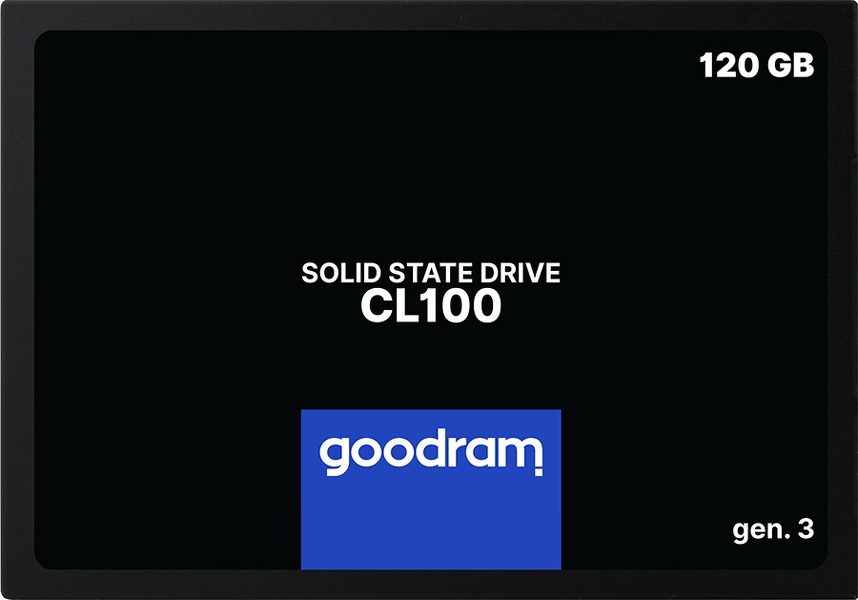 Zdjęcie produktu: GOODRAM SSD CL100 G3 120GB SATA Zdjęcie produktu: GOODRAM SSD CL100 G3 120GB SATA