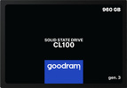 Dysk GOODRAM SSD CL100 G3 2,5" 960GB SATA SSDPR-CL100-960-G3