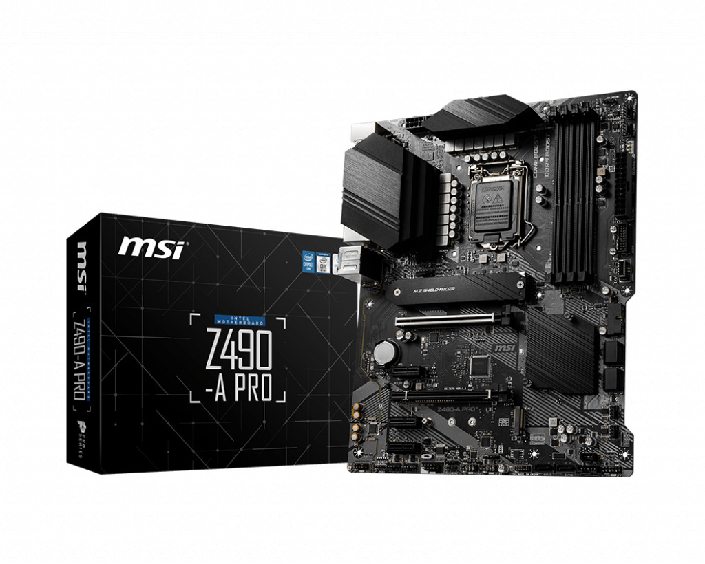 Płyta główna MSI Z490-A PRO DDR4 LGA1200 Płyta główna MSI Z490-A PRO DDR4 LGA1200