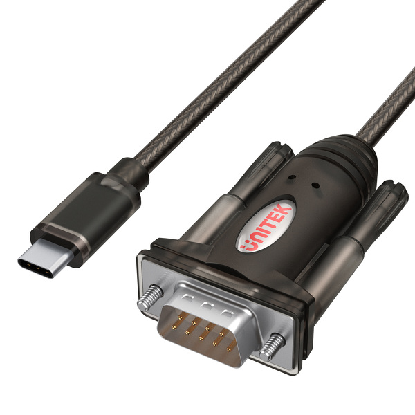 Zdjęcie produktu: Unitek Adapter USB TYP-C 1x RS-232 (Y-1105K)