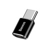 Miniatura zdjęcia: Adapter Baseus Micro USB do USB Typ-C - czarny (CAMOTG-01)