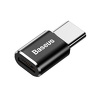 Miniatura zdjęcia: Adapter Baseus Micro USB do USB Typ-C - czarny (CAMOTG-01)