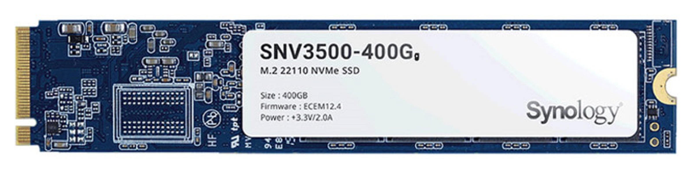 Zdjęcie produktu: Synology SNV3500-400G 400GB M.2 22110 NVMe SSD PCIe 3.0 x4 (3100/550 MB/s)
