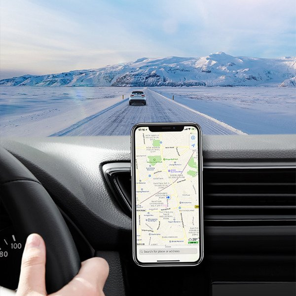 Podkładka żelowa Baseus uchwyt gel pad (czarny) (ACSST-A01)