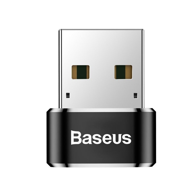 Adapter TYP-C do USB-A Baseus 5A (czarny) (CAAOTG-01)