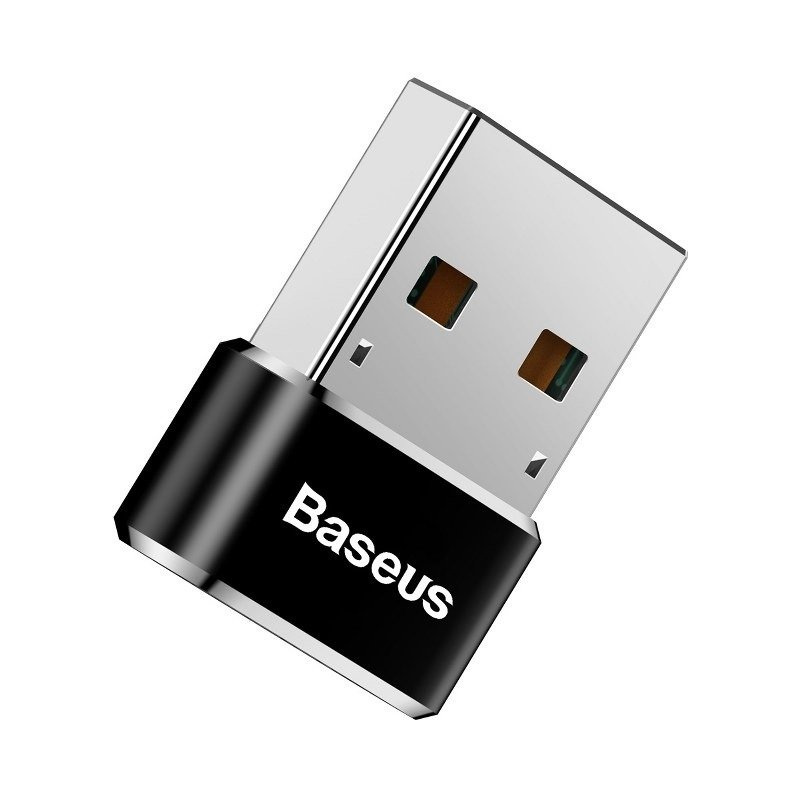 Adapter TYP-C do USB-A Baseus 5A (czarny) (CAAOTG-01)