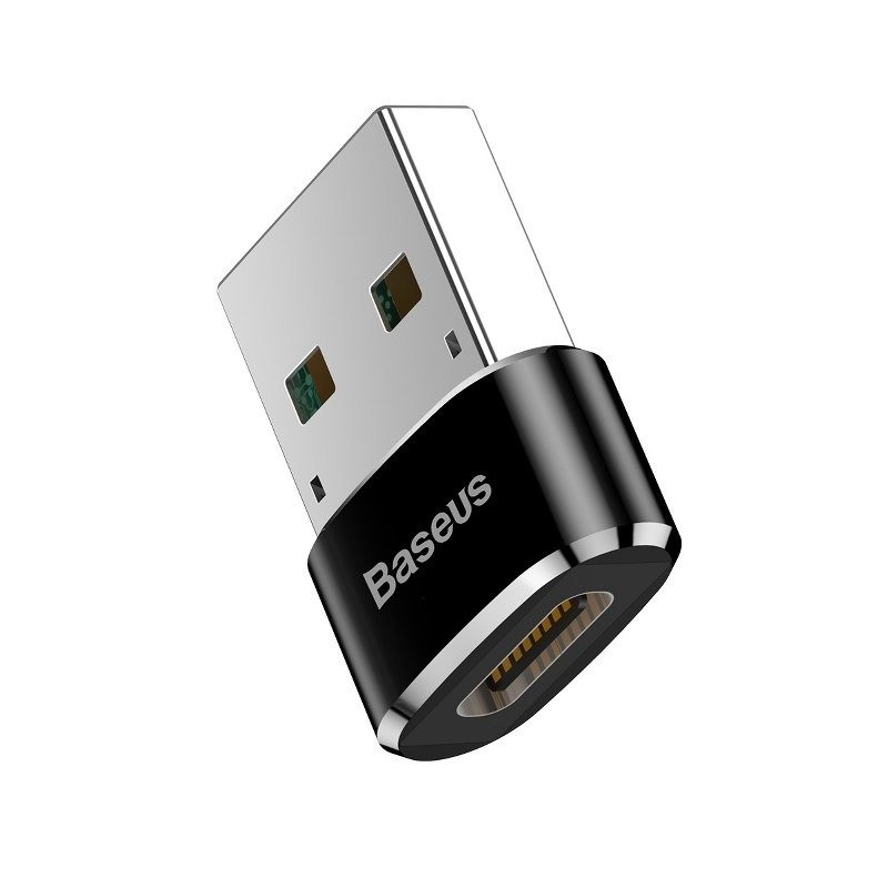Adapter TYP-C do USB-A Baseus 5A (czarny) (CAAOTG-01)