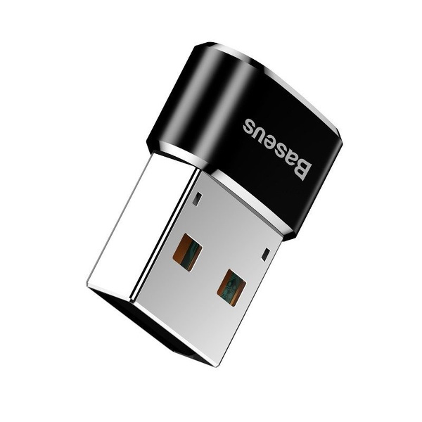 Zdjęcie produktu: Adapter TYP-C do USB-A Baseus 5A (czarny) (CAAOTG-01)