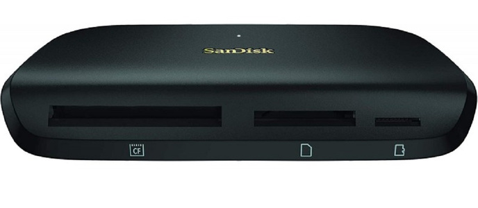 Miniatura produktu: Czytnik kart pamięci SanDisk ImageMate PRO microSD/SD/CF TYP-C (SDDR-A631-GNGNN)