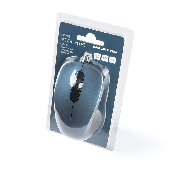 Zdjęcie produktu: Mysz Modecom Optyczna M10 BLUE