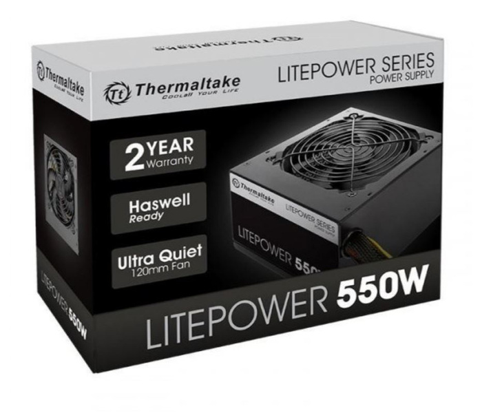 Zdjęcie produktu: Zasilacz Thermaltake Litepower II Black 550W