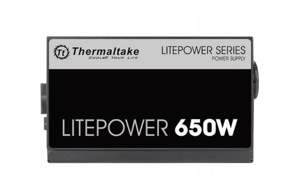 Zdjęcie produktu: Zasilacz Thermaltake Litepower II Black 650W