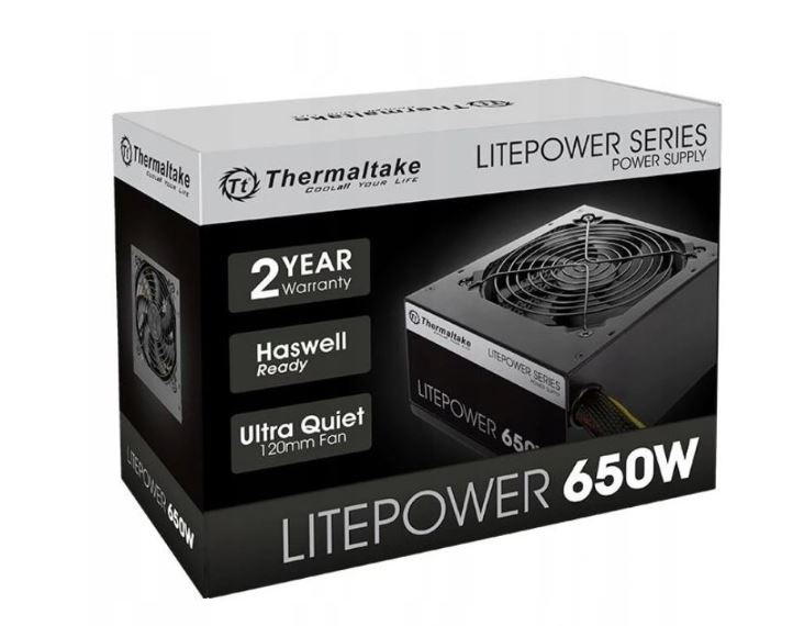Zasilacz Thermaltake Litepower II Black 650W