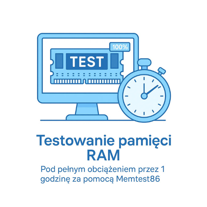 Testowanie pamięci RAM pod pełnym obciążeniem przez 1 godzinę za pomocą Memtest86 Testowanie pamięci RAM pod pełnym obciążeniem przez 1 godzinę za pomocą Memtest86