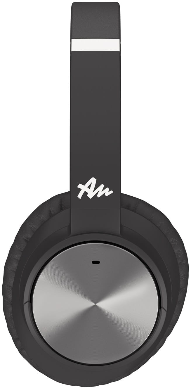 Słuchawki Audictus Conqueror ANC, czarne z mikrofonem, nauszne