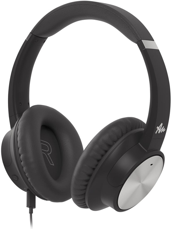 Zdjęcie produktu: Słuchawki Audictus Conqueror ANC, czarne z mikrofonem, nauszne