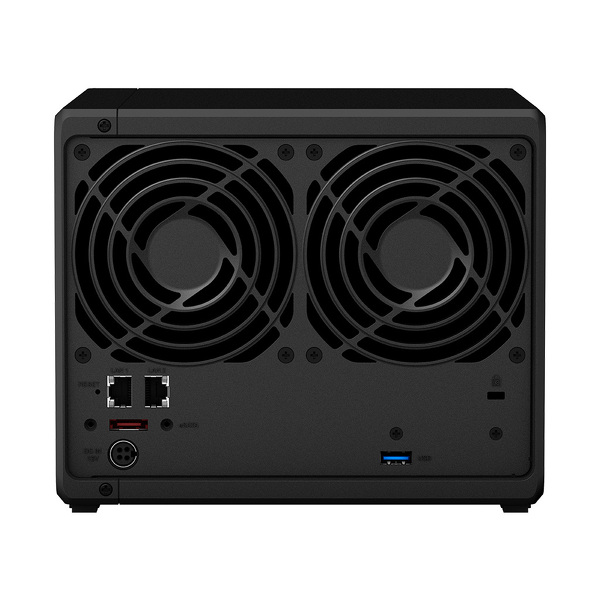 Zdjęcie produktu: Serwer plików Synology DS920+ 4-bay, Intel Celeron J4125 4-core 2.0 GHz, 4GB DDR4 RAM, 2x M.2 2280 NVMe SSD, 2xGbE LAN, 2xUSB 3.0, 1xeSATA Zdjęcie produktu: Serwer plików Synology DS920+ 4-bay, Intel Celeron J4125 4-core 2.0 GHz, 4GB DDR4 RAM, 2x M.2 2280 NVMe SSD, 2xGbE LAN, 2xUSB 3.0, 1xeSATA