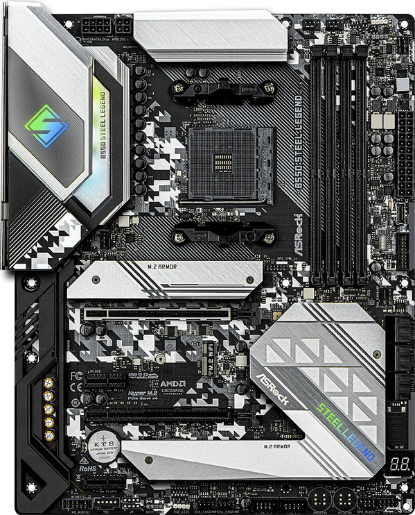 Zdjęcie produktu: Płyta główna ASRock B550 STEEL LEGEND AM4