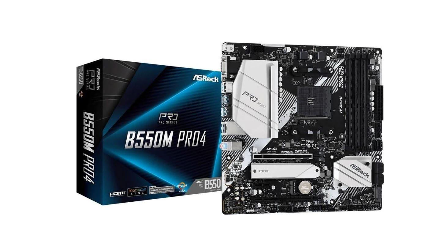 Płyta główna ASRock B550M PRO4 AM4