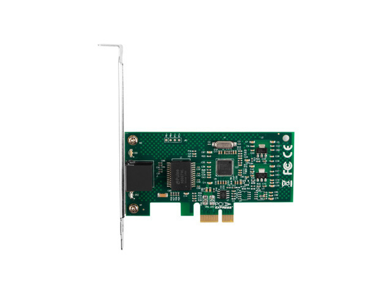 Zdjęcie produktu: Karta sieciowa Lanberg PCI-E 1x RJ45 1GB (PCE-1GB-101 ), dodatkowo śledź low profile