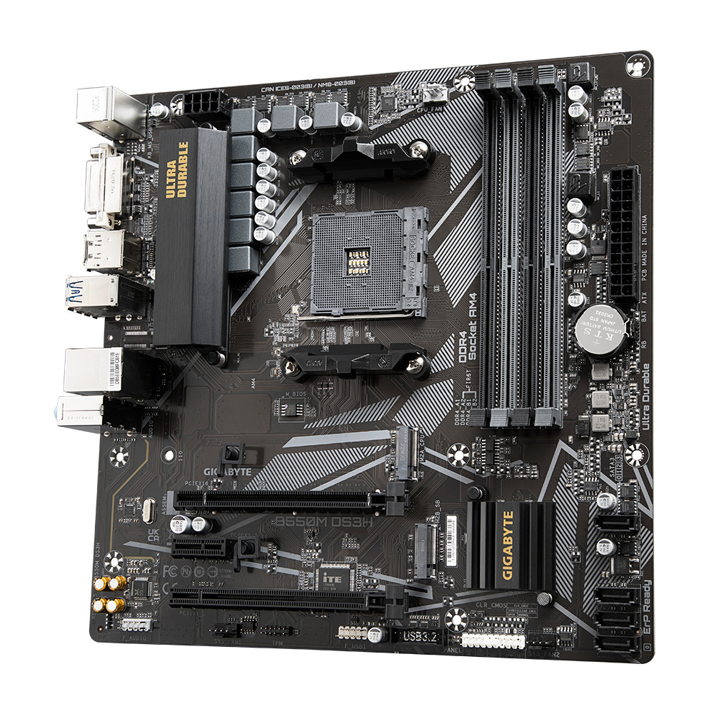 Gigabyte B550M DS3H AM4