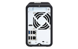 Miniatura zdjęcia: Serwer plików QNAP TS-253D-4G 2-bay, Celeron J4125 quad-core 2.0 GHz (burst up to 2.7 GHz), 4G RAM DDR4, 2x 2,5 GbE LAN, 2xUSB 2.0, 2xUSB 3.2, 1xHDMI, 1x PCIe Gen 2x2
