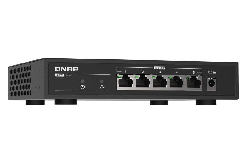 Qnap QSW-1105-5T 5 portowy przełącznik 5x 2,5GbE