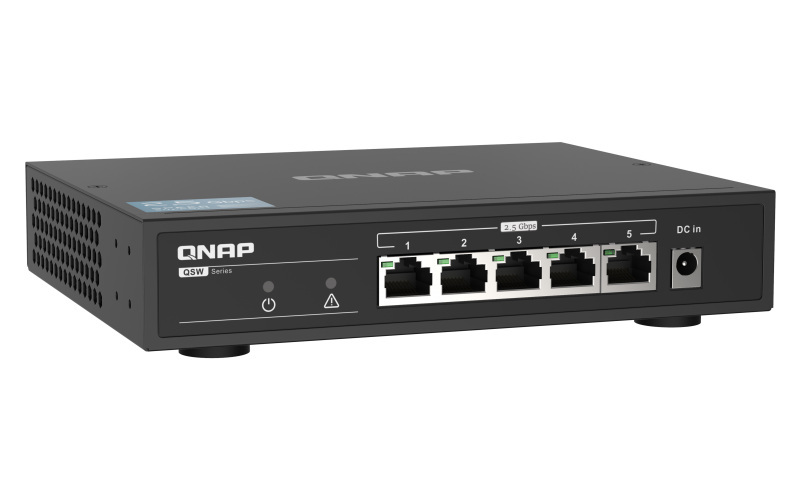Qnap QSW-1105-5T 5 portowy przełącznik 5x 2,5GbE