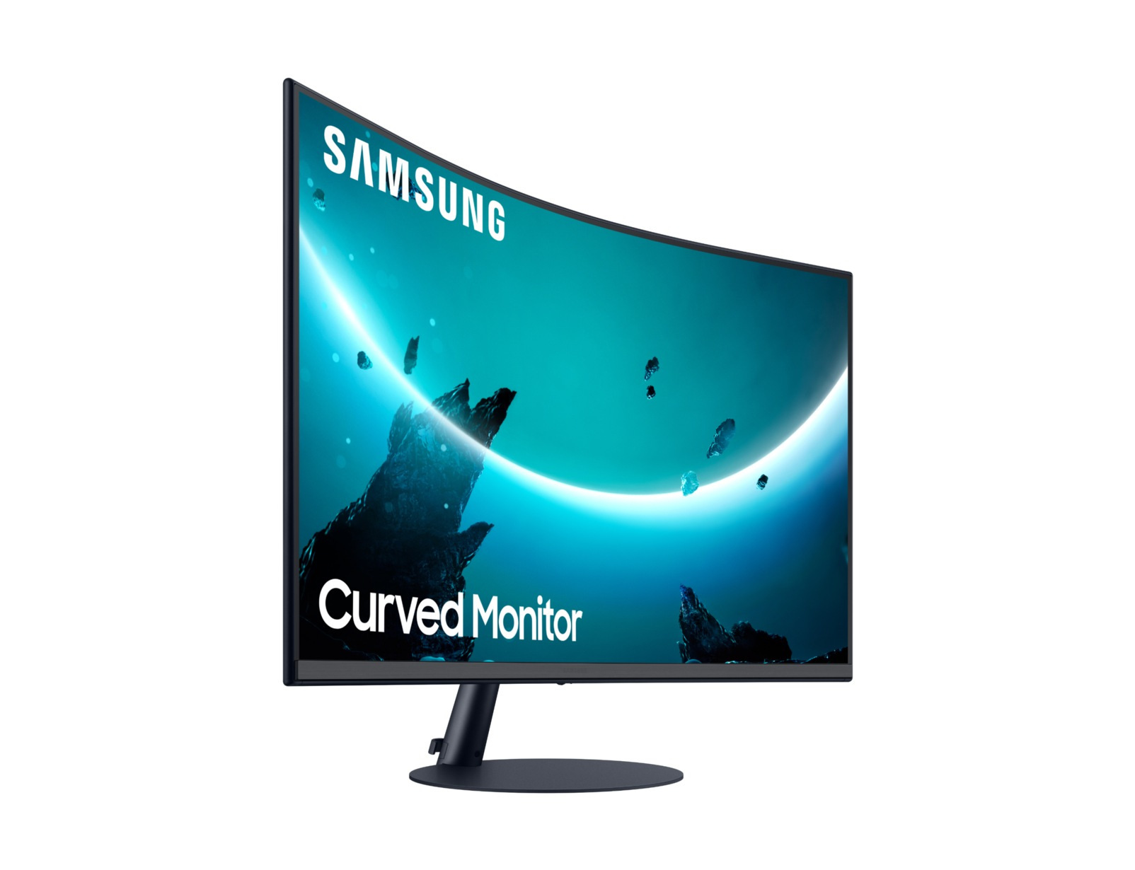Monitor Samsung 27" HDMI, 4 ms, FHD, zakrzywiony (LC27T550FDUXEN)