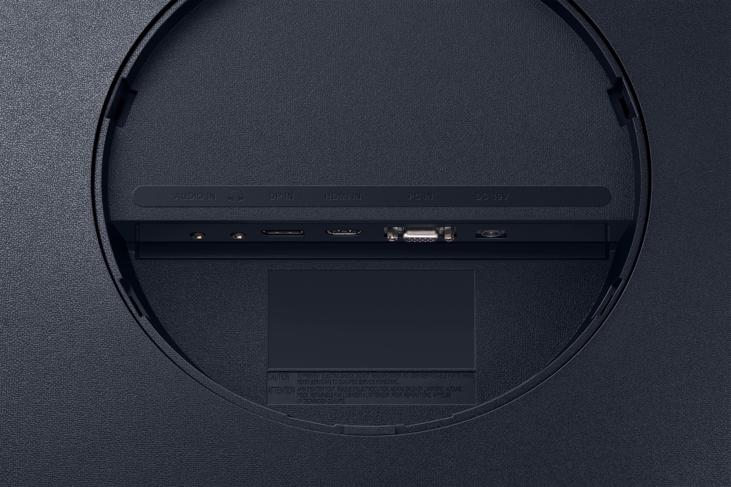 Monitor Samsung 27" HDMI, 4 ms, FHD, zakrzywiony (LC27T550FDUXEN)