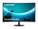 Miniatura zdjęcia: Monitor Samsung 27" HDMI, 4 ms, FHD, zakrzywiony (LC27T550FDUXEN)