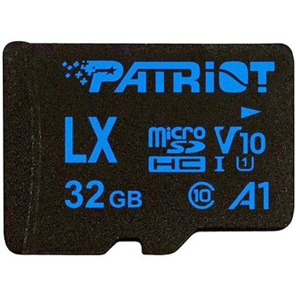 Zdjęcie produktu: Karta Patriot LX microSDXC 32GB V10 A1 PSF32GLX11MCH
