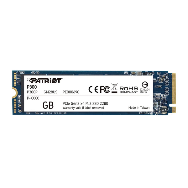 Zdjęcie produktu: Dysk Patriot Viper P300 SSD 512GB M.2 PCIe NVMe Gen3 (1700/1200 MB/s) P300P512GM28