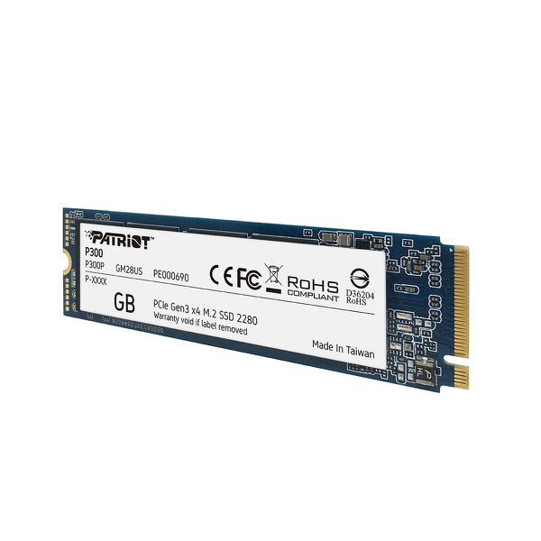 Zdjęcie produktu: Dysk Patriot Viper P300 SSD 512GB M.2 PCIe NVMe Gen3 (1700/1200 MB/s) P300P512GM28