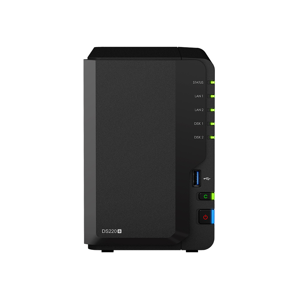 Serwer plików Synology DS220+ 2-bay, EOL następca tego modelu to DS224+ Serwer plików Synology DS220+ 2-bay, EOL następca tego modelu to DS224+