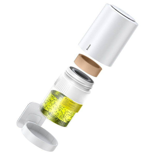 Zdjęcie produktu: Oczyszczacz powietrza Baseus Micromolecule, do fomaldehydu / bakterii / wirusów, 100ml (biały) (CRSJCC-02)
