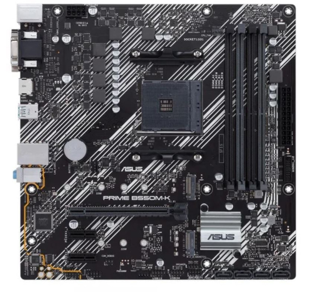 Zdjęcie produktu: Płyta główna Asus PRIME B550M-K AM4 Zdjęcie produktu: Płyta główna Asus PRIME B550M-K AM4