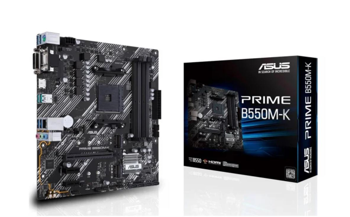 Płyta główna Asus PRIME B550M-K AM4 Płyta główna Asus PRIME B550M-K AM4