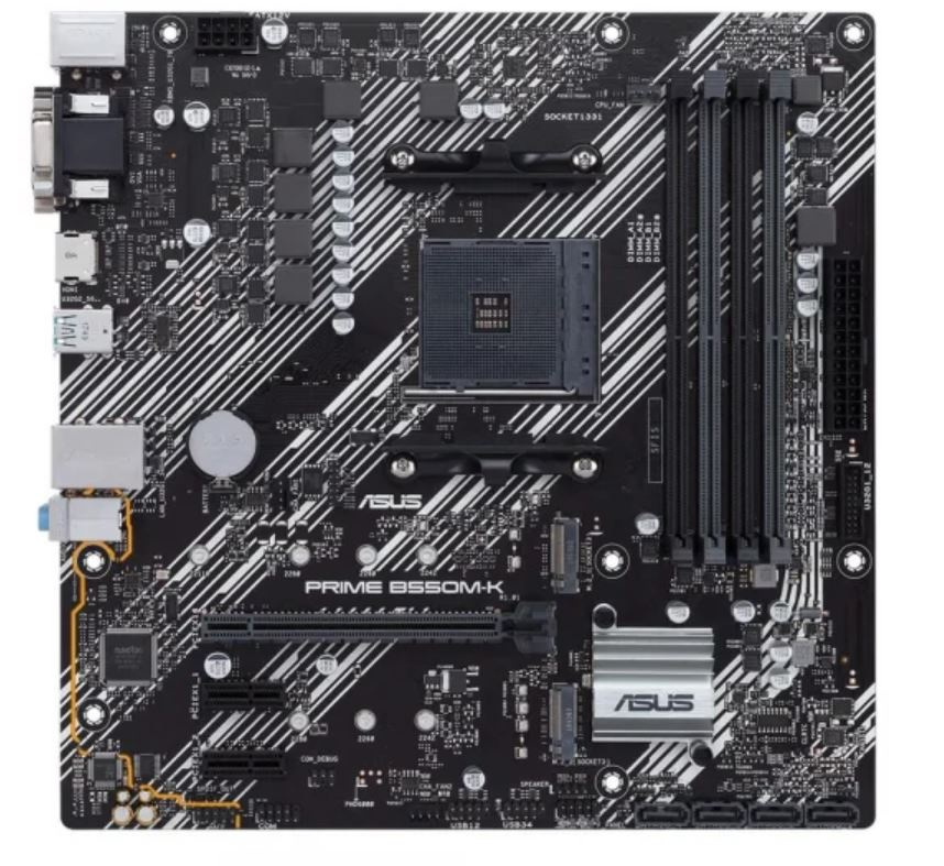 Płyta główna Asus PRIME B550M-K AM4 Płyta główna Asus PRIME B550M-K AM4