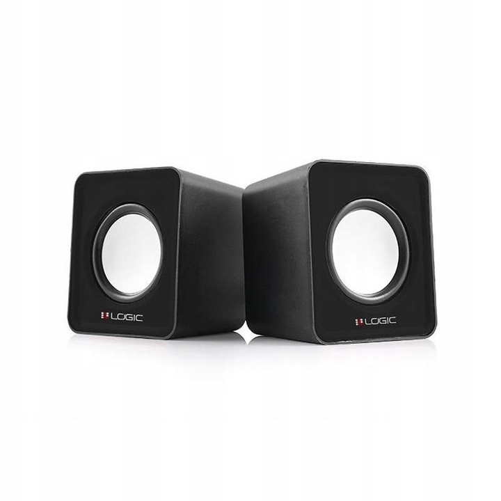 LOGIC ZESTAW GŁOŚNIKOWY 2.0 LS-09 Czarne G-Y-0LS09-BLA-2