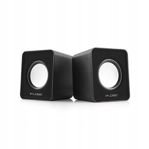 Miniatura produktu: LOGIC ZESTAW GŁOŚNIKOWY 2.0 LS-09 Czarne G-Y-0LS09-BLA-2