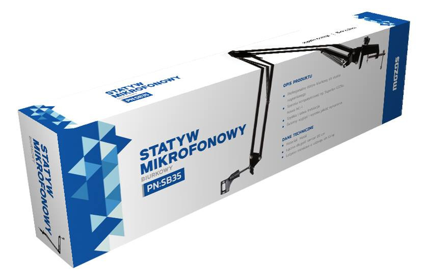 Mozos Permium Stojak Biurkowy Na Mikrofon SB35