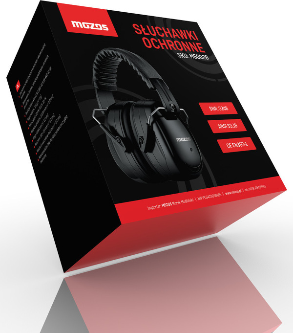 Zdjęcie produktu: Słuchawki Ochronne Tłumiące Dla Dorosłych M5002b