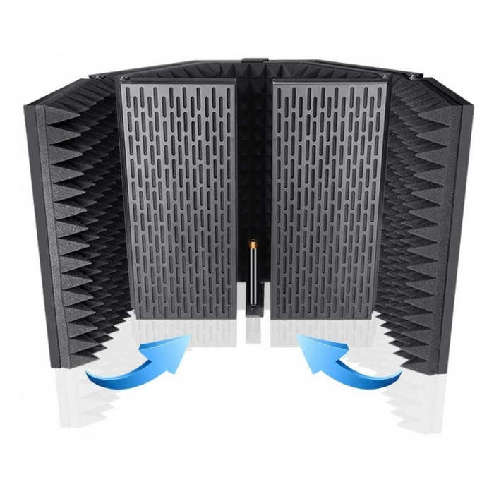 Kabina Akustyczna Osłona Pro Do Mikrofonu Mozos