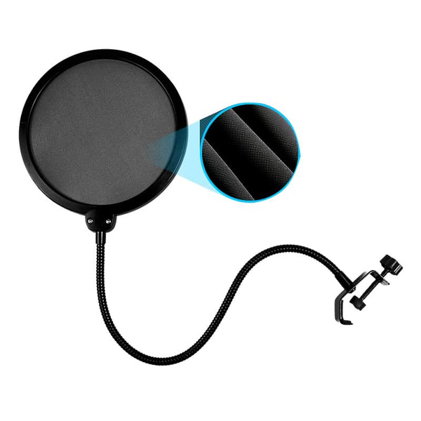 Zdjęcie produktu: Mozos Ps-1 Pop Filtr Mikrofonowy Zdjęcie produktu: Mozos Ps-1 Pop Filtr Mikrofonowy