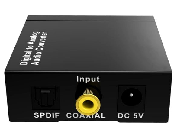 Dac 24bit/192khz Z Kablem Optycznym Wyjście Słuchawkowe V2