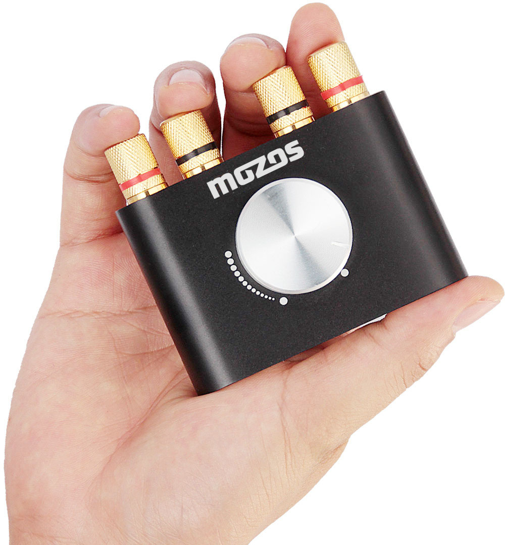 Mozos Wzmacniacz Bluetooth 100w Rms Karta Dźwiękowa Usb